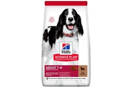 Hill's SP Canine Adult Medium Breed сухий корм для собак середніх порід з ягням і рисом 1,5 кг