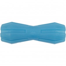 AGILITY игрушка для собак гантель с отверстием (голубая) 15 см