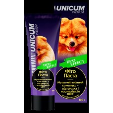 Unicum DUO фітопаста Мультивітамін+ЖКТ для собак та цуценят 100г.