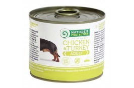 Nature's Protection Adult Chicken & Turkey влажный корм для собак с курицей и индейкой 200 г* 6шт.