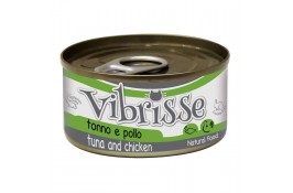 Vibrisse влажный корм для котов с тунцом и курицей 70 г