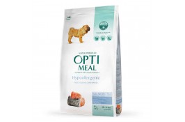 Optimeal Dog Adult Medium and Large Breeds Hypoallergenic сухой корм для собак с лососем 4 кг