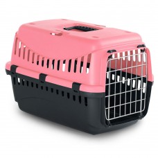 Bergamo Gipsy 2 Large Corall переноска с металлической дверцей для кошек и собак до 12 кг (коралл)