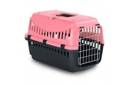 Bergamo Gipsy 2 Large Corall переноска с металлической дверцей для кошек и собак до 12 кг (коралл)