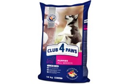 Club 4 Paws Premium Puppies All Breeds сухий корм для цуценят з куркою 14 кг