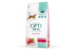 Optimeal Adult Cat High in Veal сухий корм для котів з телятиною 10 кг