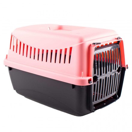 Bergamo Gipsy XS Small Corall переноска с пластиковой дверцей для кошек и собак до 4 кг (коралл)