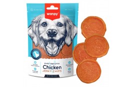 Wanpy Chicken Jerky Chips лакомство для собак с курицей 100 г