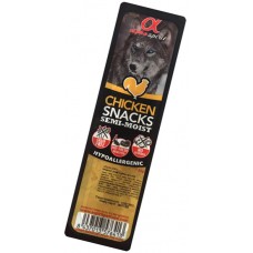 Alpha Spirit Dog Snacks Chicken напіввологі ласощі з курки 35г (кубики)