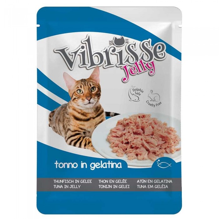 Vibrisse Jelly влажный корм для котов с тунцом в желе 70 г