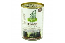ISEGRIM Reindeer pure with Blackberries, Champignons & Herbs Оленина з ожиною, грибами та травами 400г