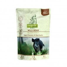 ISEGRIM Pouch Roots Wild Boar Monoprotein Кабан з пастернаком, лляною олією та лісними травами 410г