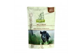 ISEGRIM Pouch Roots Wild Boar Monoprotein Кабан з пастернаком, лляною олією та лісними травами 410г