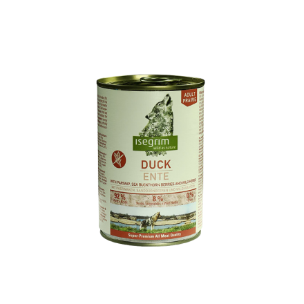 ISEGRIM Duck with Parsnip, Sea Buckthorn & Wild Herbs Качка з пастернаком, обліпихою та дикорослими травами 400г