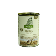 ISEGRIM Horse pure with Chokeberries, Champignons & Wild Herbs Конина з горобиною, грибами та дикорослими травами 400г