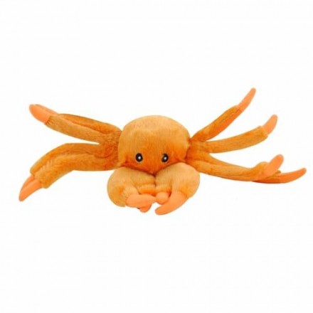 Jolly Pets TUG-A-MAL игрушка для собак краб с пищалкой d 8-12 см / h 27-30 см