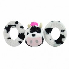 Jolly Pets TUG-A-MAL іграшка для собак корівка з пищалкою d 8-12 см / h 27-30 см
