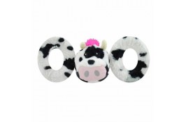 Jolly Pets TUG-A-MAL игрушка для собак коровка с пищалкой d 8-12 см / h 27-30 см