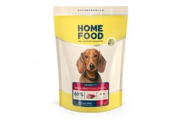 Home Food Dog Adult Mini гипоаллергенный сухой корм для собак малых пород "Утка и индейка" 0,7 кг