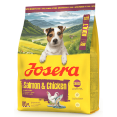 Josera Mini Salmon & Chicken сухий корм для собак міні порід з лососем та куркою 0,9 кг