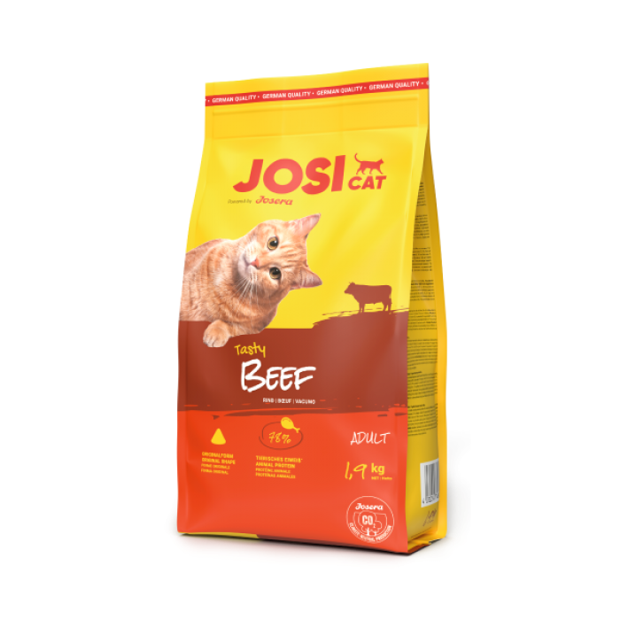 Josera JosiCat Tasty Beef сухой корм для котов с говядиной 1,9 кг