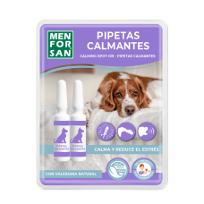 MENFORSAN CALMING SPOT-ON заспокійливі краплі СПОТ-ОН для собак 2мл (2піпетки)