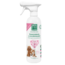 MENFORSAN DETANGLER & CONDITIONER кондиціонер для розплутування та блиску шерсті собак та котів 500мл 