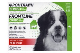 Frontline Combo (Фронтлайн Комбо) XL капли п\п для собак от 40 кг до 60кг.
