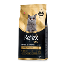 Reflex Plus British Shorthair Adult сухий корм для дорослих британських короткошерстих котів 1,5кг
