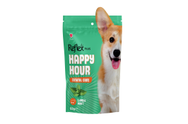 Reflex Plus Happy Hour ласощі для собак з ягням та м’ятою, дентал 60г