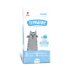 Trendline (Трендлайн) Полноценный и сбалансированный корм для стерилизованных кошек с курицей 15кг.