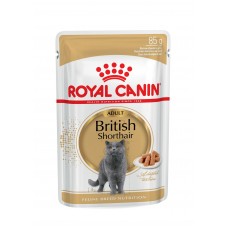 ROYAL CANIN BRITISH SHORTHAIR ADULT вологий корм для котів 85г*12шт