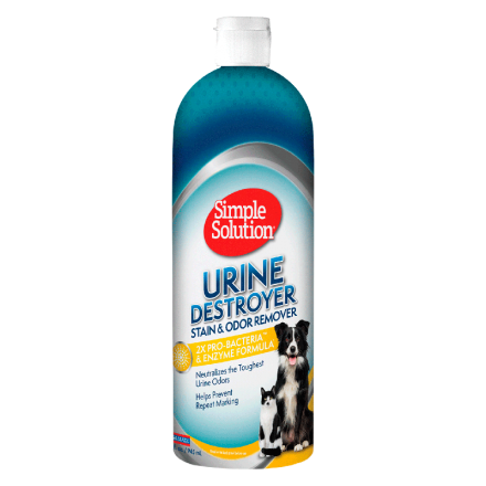 Simple Solution Urine Destroyer нейтрализатор запахов и пятен 945 мл