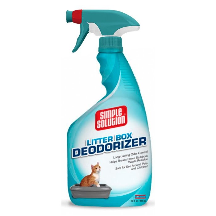 Simple Solution Cat Litter Box Deodorizer усунення запахів в котячих туалетах 945 мл