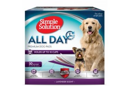 Simple Solution All Day Premium Dog Pads пеленки с ароматом лаванды 50 шт