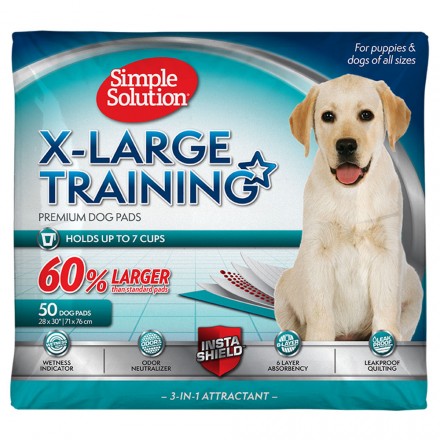 Simple Solution X-Large Training Pads пеленки для собак 50 шт