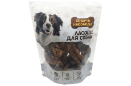 Собача насолода ласощі для собак легені сушені 85 г