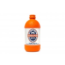 Игрушка SodaPup Beer Bottle – Orange (Бир Боттл Орандж) «Бутылка пива», оранжевая L