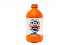 Игрушка SodaPup Beer Bottle – Orange (Бир Боттл Орандж) «Бутылка пива», оранжевая L