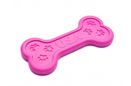 Игрушка SodaPup Nylon Bone – Pink (Нейлон Бон Пинк) «Косточка», розовая