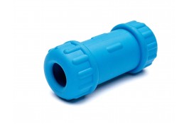 Iграшка SodaPup Chew Bone Treat Dispenser – Blue (Чев Бон Трiт Дiспенсер Блу) «Трубка», синя