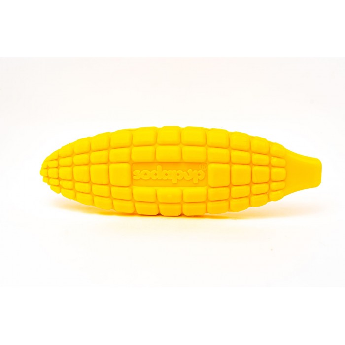 Игрушка SodaPup Nylon Corn on the Cob – Yellow (Нейлон Корн-он-зе-Коб Йеллоу) «Кукуруза», желтая