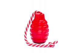 Iграшка SodaPup Grenade Reward Toy – Red (Грiнад Ревард Той Ред) «Граната на мотузці», червона M