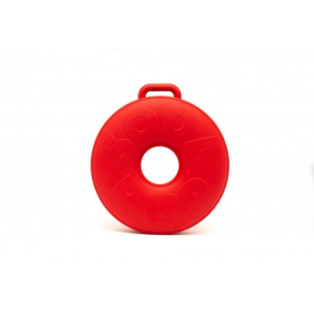 Iграшка SodaPup Life Saver – Red (Лайф Сейвер Ред) «Рятувальний круг», червоний L 