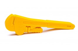 Игрушка SodaPup Nylon Pipe Wrench – Yellow (Нейлон Пайп Вренч Йеллоу) «Трубный ключ», желтый