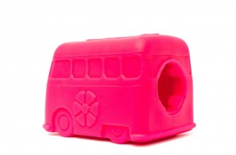 Игрушка SodaPup Surf’s Retro Van – Pink (Серфс Ретро Ван Пинк) «Автобус», розовый L