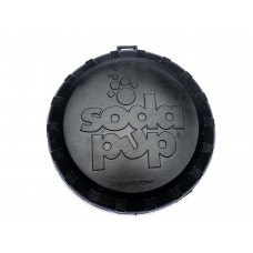 Игрушка SodaPup Magnum Bottle Top Flyer – Black (Магнум Боттл Топ Флаер Блэк) «Фрисби», черная