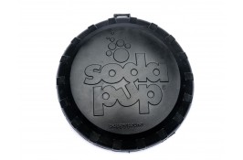 Игрушка SodaPup Magnum Bottle Top Flyer – Black (Магнум Боттл Топ Флаер Блэк) «Фрисби», черная