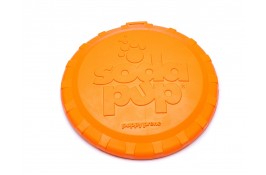 Iграшка SodaPup Bottle Top Flyer – Orange (Ботл Топ Флаер Орандж) «Фризбі», помаранчева L