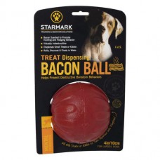 Starmark Treat Dispensing Bacon Ball іграшка під ласощі для собак 10 см